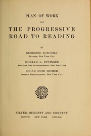 Cover of: Plan of work for the Progressive road to reading