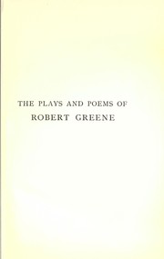 Cover of: Plays & poems: Edited with introd. and notes by J. Churton Collins