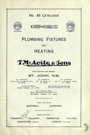 Plumbing fixtures and heating by T. McAvity & Sons