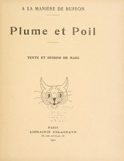 Cover of: Plume et poil