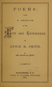 Cover of: Poems by Rebekah Smith