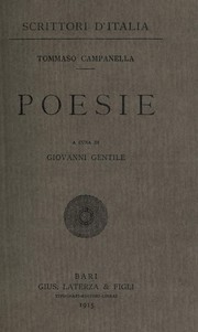 Cover of: Poesie