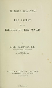 Cover of: The poetry and the religion of Psalms