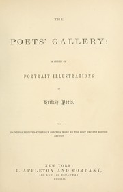 Cover of: The poets' gallery by 