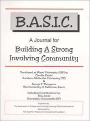 Cover of: B.A.S.I.C. A Journal for Building a Strong Involving Community