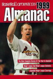 Cover of: BASEBALL AMERICAS 1999 BASEBALL ALMANAC (Baseball America  Almanac)