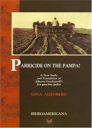 Cover of: Parricide on the Pampa?: a new study and translation of Alberto Gerchunoff's Los gauchos judíos