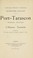 Cover of: Port-Tarascon