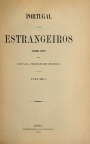 Cover of: Portugal e os estrangeiros: Segunda parte