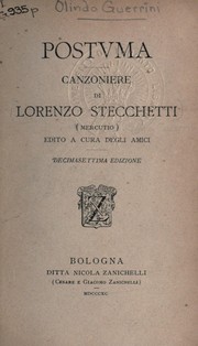 Cover of: Postuma