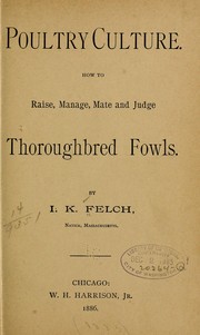 Cover of: Poultry culture