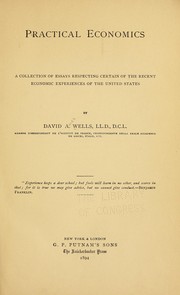 Cover of: Practical economics | David Ames Wells