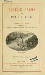 Cover of: Prairie farms and prairie folk