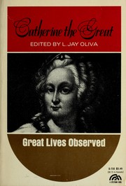 Cover of: Catherine the Great.