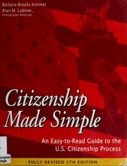 Cover of: Citizenship made simple by Barbara Brooks Kimmel