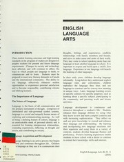 Cover of: English language arts (K-9)