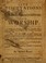 Cover of: Five disputations of church-government, and worship