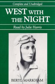 Cover of: West with the Night by 