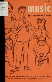 Cover of: Music for children's living.