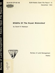 Cover of: Wildlife of the Koyuk Watershed