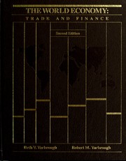 Cover of: The world economy: trade and finance
