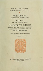 Cover of: Niccolò Machiavelli