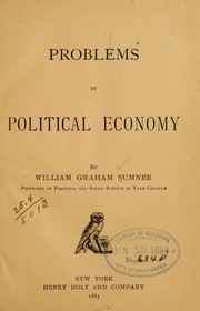 Cover of: Problems in political economy.