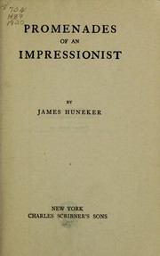 Cover of: Promenades of an impressionist