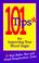 Cover of: 101 tips for improving your blood sugar