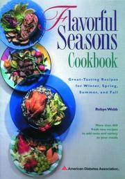 Flavorful seasons cookbook by Robyn Webb, Nancy S. Hughes, Frank Blenn