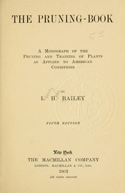 Cover of: The pruning-book by L. H. Bailey