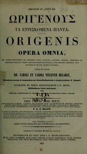 Cover of: Patrologiae cursus completus... Series graeca... Accurante J.P. Migne by J.-P Migne