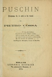 Cover of: Puschin: dramma in 4 atti e in versi