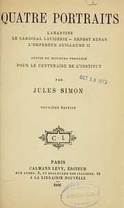Quatre portraits by Jules Simon