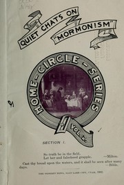 Cover of: Quiet chats on Mormonism by Henry W. Naisbitt