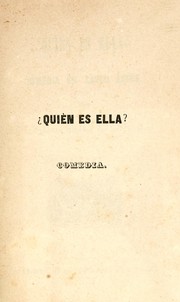 Cover of: ?Quién es ella?: comedia en cinco actos