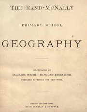 Front cover of The Rand-McNally primary school geography ... by Unknown