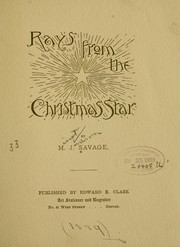 Cover of: Rays from the Christmas star