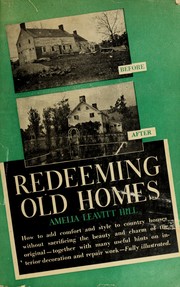 Cover of: Redeeming old homes