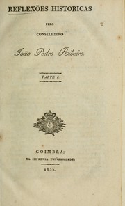 Cover of: Reflexões historicas