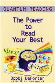Cover of: Quantum Reading : The Power to Read Your Best