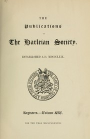 Cover of: The register book of marriages belonging to the parish of St. George, Hanover square, in the county of Middlesex