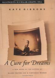 Cover of: A cure for dreams