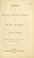 Cover of: Remarks on supplying the city of Boston with pure water.