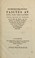 Cover of: Remonstrances faictes au roy par les catholiques manans et habitants en la ville de Paris