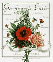 Gardener's Latin by Bill Neal