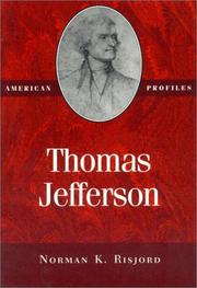 Cover of: Thomas Jefferson by Norman K. Risjord