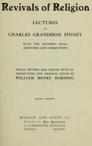 Cover of: Revivals of religion by Charles Grandison Finney
