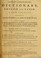 Cover of: Robert Ainsworth's dictionary, English and Latin ...