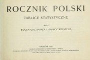 Cover of: Rocznik Polski: tablice statystyczne